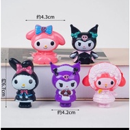 topper cake Melody Kulomi Pacha dog suit birthday cake decoration cartoon kromi kuromi