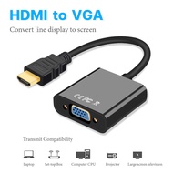 1.5M VGA HD adapter cable to converter HDMI compatible PC TV Monitor Adapter Male To Male Cable Exte