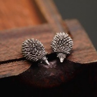 925純銀 小刺蝟耳環 (MW E1044)