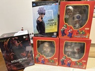 咒術迴戰 Satoru Gojo & Sukuna Figure + Super Mario Figures