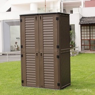 Yard Cabinet Kindergarten Tool Waterproof Courtyard Balcony Outdoor Storage Cabinet for Sundries Sun