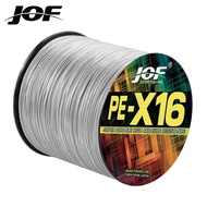 JOF 300M X16 Multicolor Super Strong Braided Fishing Line Abrasion Resistant Lure Wire