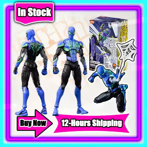 New Original Blokees Spider‑Man Chasm Action Figures Champion Class Marvel Rivals Model Kit Spiderma