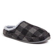 Unisex Nordic Fabric Slipper / Grey/Black Plaid / Men's 11 US / Medium