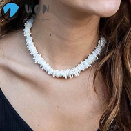WON Hawaii Style Necklace, Irregular Shape Shell Shell Necklace, Simplicity Seashell Necklace