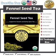 Buddha Teas, Organic Fennel Seed Tea, Caffeine Free, 18 Tea Bags, once a day shop, fennel tea, bloat