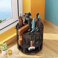 (thanh lý) Kệ dao thớt xoay 360 độ - Hàng cao cấp - Thông minh - sơn tĩnh điện 5 lớp - xả kho tồn