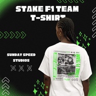 F1 Stake - Bottas & Guanyu White T-shirt