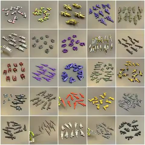 Lot Storm Rifle Pistol Energy Sword Needler Flame Thrower For Mega Construx Master Cheif Elite Brute