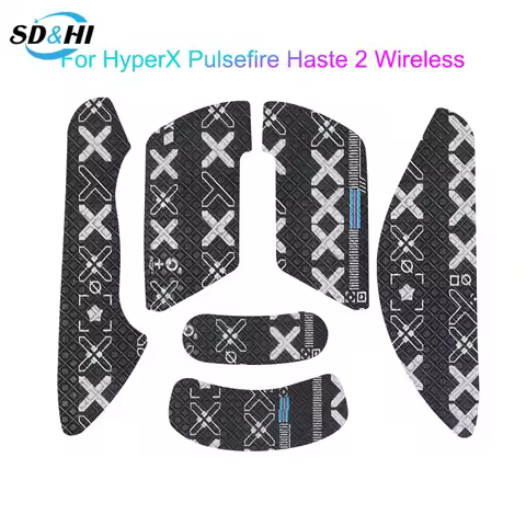 Anti-Slip Gaming Mouse Sticker For HyperX Pulsefire Haste 2 Wired Wireless Mouse PC Computer Desktop