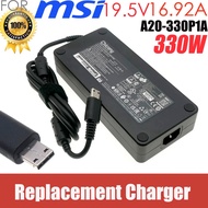 19.5V 16.92A 330W AC Adapter Laptop Charger For MSI Raider GE68HX 13VI-235AU Gaming Notebook Power S