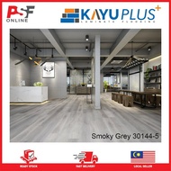 SMOKY GREY 8MM LAMINATED FLOORING / LANTAI KAYU LAMINNATE MURAH DAN BERKUALITI - KAYU PLUS