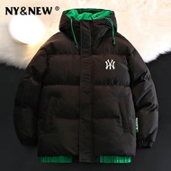 2024 MLB NY&New Cotton Jacket cho nam giới mùa đông phong cách mới ins Tide Nhãn hiệu bông Jacket tr