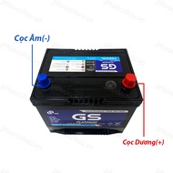 Bình Ắc Quy 12V-65Ah Ắc Quy Ô Tô GS MF 75D23L/R