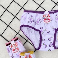 (6pc) CD Golden Nick 043 | Girls' Printed Panties | Golden Nick Children's CD - Kshop