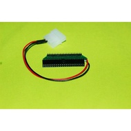 44-Pin Parallel Port to 40-Pin Parallel Port Desktop ide 44p to 40p Electronic Disk Adapter with Pow