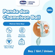 CHICCO Toy My Sweet Doudou Panda & Chameleon Ball Toy Baby Ball toy/ Baby Ball toy