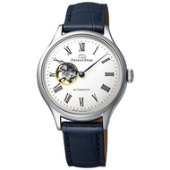 ORIENT Womens RK-ND0005S (Classic Semi-Skeleton Womens) Round Watch Blue Stainless Analog Self-Windi
