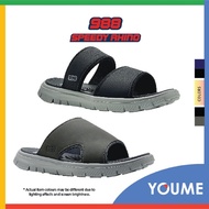 988 SPEEDY RHINO S81-1024 Men Ultralight Double Straps Outdoor Slides Sandals Slippers