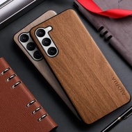 [Clover 2020] Galaxy S23FE, S23 FE imitation wood grain case
