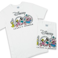 Disney 100 Years Of Wonder Men T-Shirt  - เสื้อยืดผู้ชาย ดิสนีย์ 100 ปี สินค้าลิขสิทธ์แท้100% characters studio