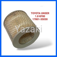 Toyota Unser 1.8 KF80 Air Filter 17801-35030
