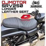 QJMOTOR SRV250 SRV 250 LONGER LEATHER SEAT MODIFIED MODIFY ACCESSORIES ACCESSORY