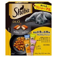 Sheba - Sheba - Duo Plus 貓糧 夾心酥 (魚肉味精選) 20g X 10袋【平行貨品】m1-13