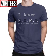 Fashion I Know HTML Silicon Valley Tshirt Men Cotton Tshirt Aviato Hooli Geek Tv Nerd Richard Funny