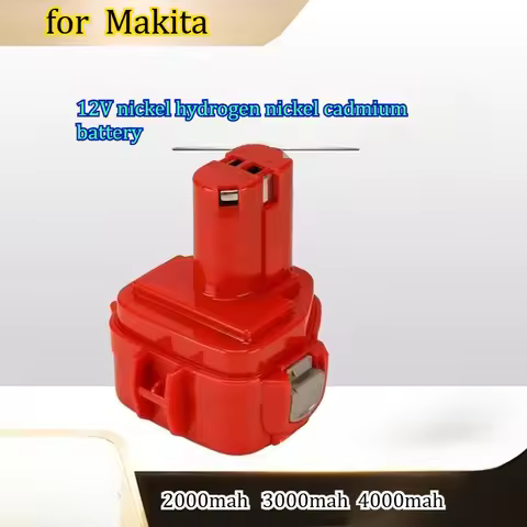 4000mAh Suitable for Makita 12V Nickel Hydrogen Nickel Cadmium Battery ML1220 Hand Drill Electric To