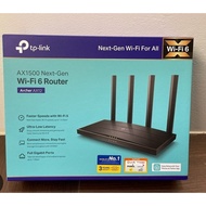 TP-LINK AX1500 DUAL BAND GIGABIT WIFI 6 ROUTER MODEM AX12