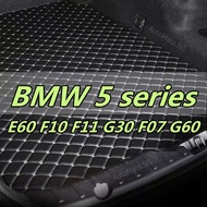 [ BMW 5 series ] Trunk Mat- READY STOCK Premium PU Leather Trunk Liner Boot Cargo