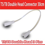 🌞3 Pin Two Head Connector 30cm* T5/T8 Integrated Tube