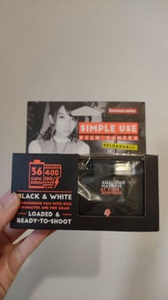 LOMOGRAPHY SIMPLE USE 即開即用菲林相機（LOMOGRAPHY 黑白菲林版） （菲林已過期）