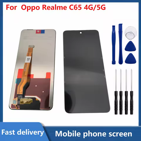 AAA quality suitable for Oppo Realme C65 4G /5G Display original touch screen digitizer component re