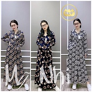 Áo chống nắng toàn thân nữ vải lanh vải bò Jean 2 lớp 3 lớp dài kín chân - Ao chong nang nu toan tha