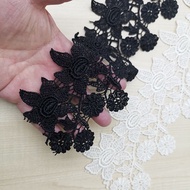 10cm Width Flower Pattern Chemical Laces (1 meter) /BORDER LACE VICTORIA/BAJU PENGANTIN/ BAJU NIKAH/
