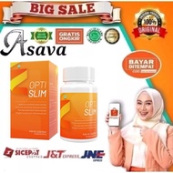 Optislim Asli Original Obat Pelangsing Badan Herbal Opti Slim Obat Diet Penurun Berat Badan - Optisl
