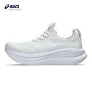 ASICS Women GEL-NIMBUS 28 WIDE Running Shoes in White/White