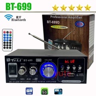 BT-198A BT-699 Bluetooth Power Amplifier Karaoke Home Theater Kit Power Amplifier Subwoofer Bluetoo