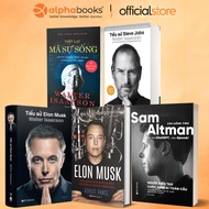 Book - Retail/Combo of 5 Books: Biography of Elon Musk + Steve Jobs + Sam Altman + Rewriting the Cod