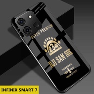 INFINIX SMART 7 - SoftCase Glass Kaca - [ A18 ] - Pelindung Handphone Hp INFINIX SMART 7 - Casing Hp INFINIX SMART 7 - Case Hp INFINXI SMART 7 - Bisa Bayar Di Tempat - COD!
