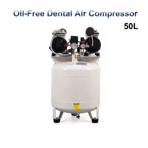 wholesale 50L Oil-Free Air Compressor Mute Spray Paint Compressor High Pressure Air Pump Industrial 