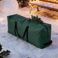 Large Christmas Tree Storage Bag For 6-9 Ft Trees, Waterproof Oxford Cloth With Handles, S6f4