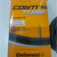 Folding bicycle inner tube 16 305 349 continal conti tube valve presta 42mm