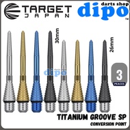 TARGET TITANIUM GROOVED SP CONVERSION POINT - TARGET Darts Conversion