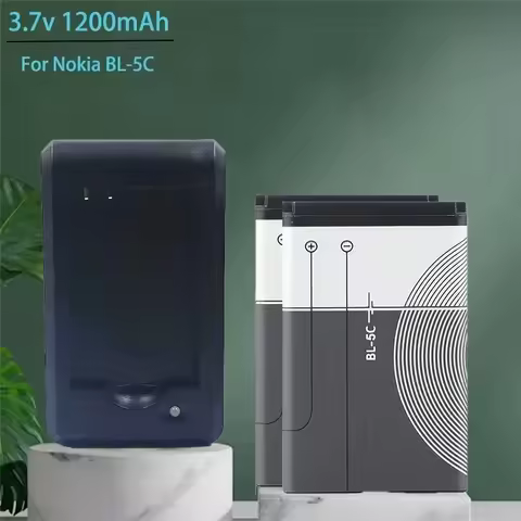 1200mAh Phone Battery BL-5C акамулятор For Broadcast radio / Nokia 1100 1110 1200 1280 1600 2600 270