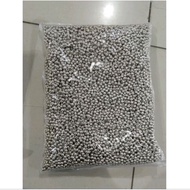 Manik Mutiara 4mm dan 6mm Warna Gold dan Silver Isi 1 pon
