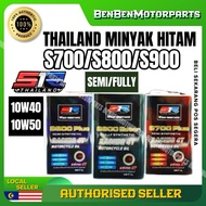 S1R THAILAND MOTORCYCLE ENGINE OIL 4T MINYAK HITAM FULLY SYNTHETIC SEMI 100% ORIGINAL 10W40 10W50 EN