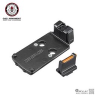 【KUI酷愛】G&G 怪怪 STP45 光學瞄具轉接板+光纖準星，內紅點安裝座~G-03-269~52748